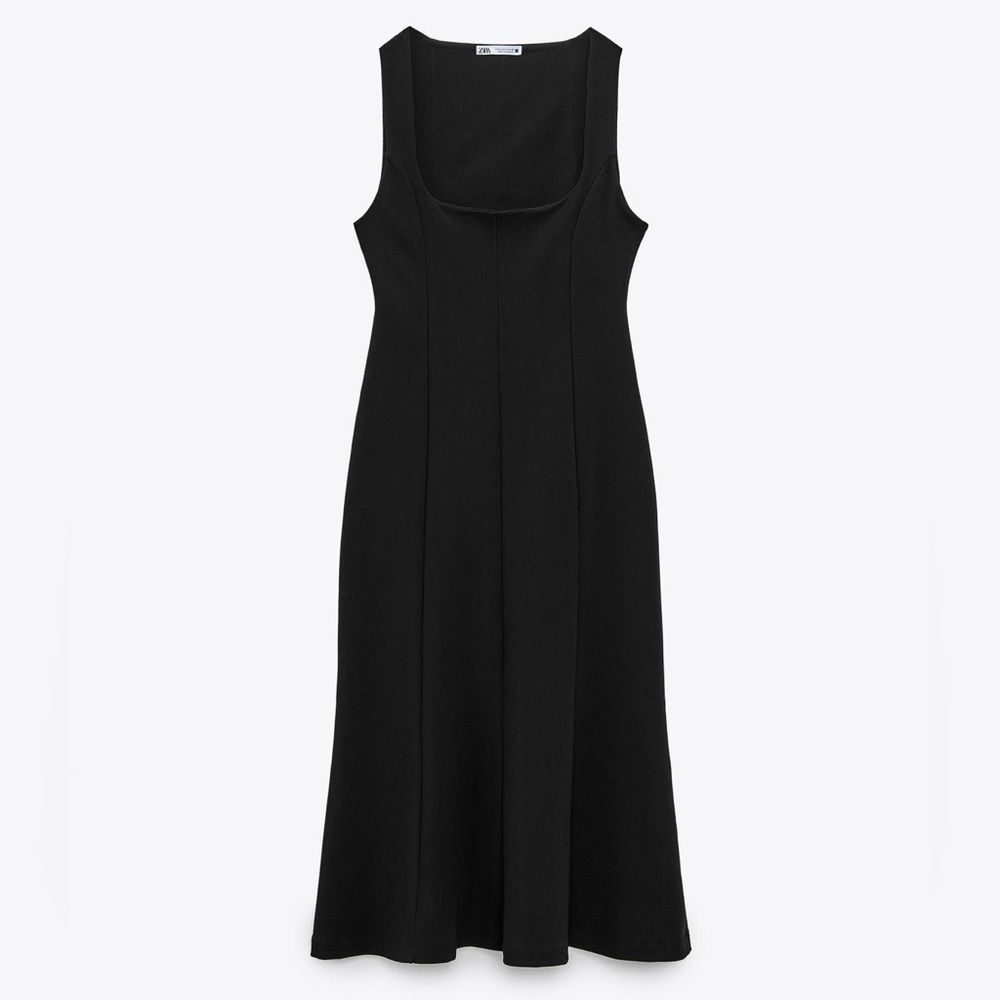 Zara Ottoman Midi Dress